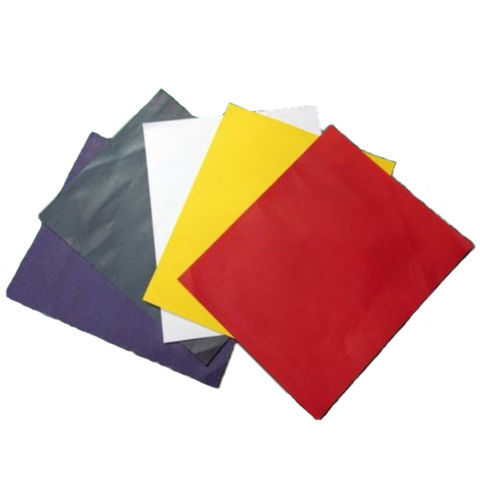 Shrink Plastic Sheet, 20cm x 14.5cm x 0.3mm Sanded Clear Red 5 Pack
